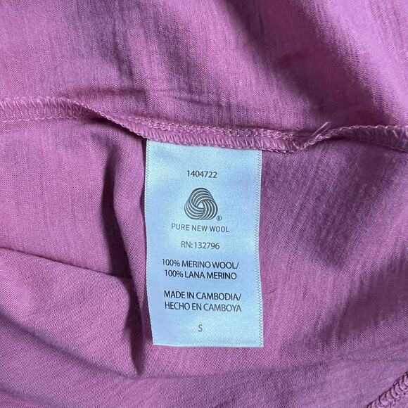 Segments 100% Merino Wool Shirt NWT Womens Base Layer Hiking Outdoors Small - Picture 8 of 8